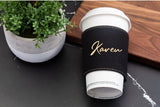 Vegan Leather Coffee Sleeve